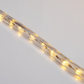 Дюралайт LED, постоянное свечение (2W) – теплый белый, 24В, 36 LED/м, бухта 100 м
