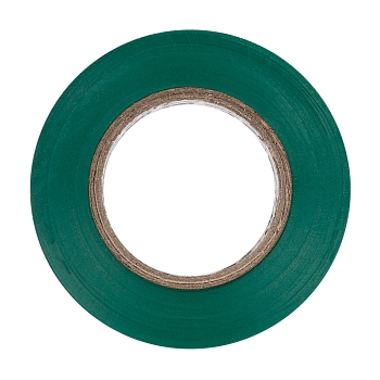 Изолента ПВХ REXANT 15 мм х 25 м, зеленая, упаковка 5 роликов