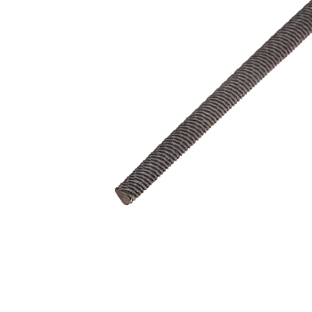 Напильник круглый KRANZ 150 мм, деревянная ручка