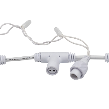 Гирлянда светодиодная Занавес 2х1,5м 360 LED ЖЕЛТЫЙ белый ПВХ IP65 эффект мерцания 230В блок в комплекте NEON-NIGHT