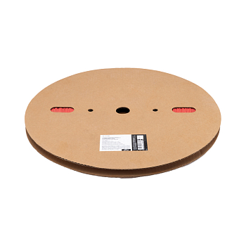 Трубка термоусаживаемая ТУТ нг 10,0/5,0мм, красная (бухта 100м) REXANT