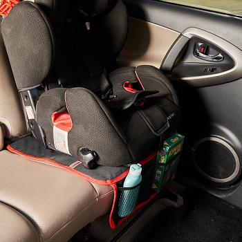 Накидка защитная под детское автокресло с карманом REXANT