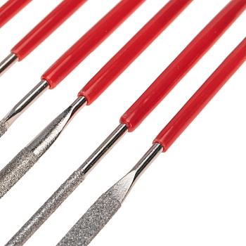 Набор надфилей алмазных 140х70х3мм, 10 шт. KRANZ