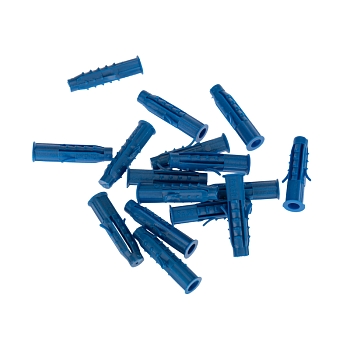 Дюбель распорный 6х30мм, синий, полипропилен, пакет (50 шт/уп) KRANZ