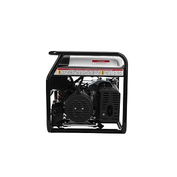 Генератор бензиновый KR5500EA, 5,5кВт, 230В, 25л, коннектор автоматики, электростартер KRANZ