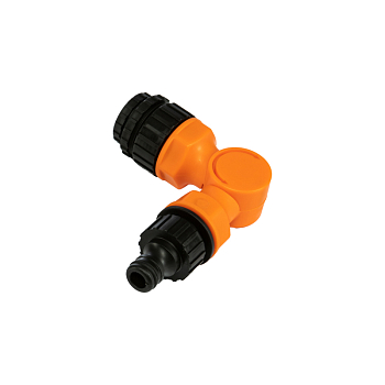 Адаптер поворотный 1/2"-3/4"-1", внутренняя резьба ЧЕТЫРЕ СЕЗОНА