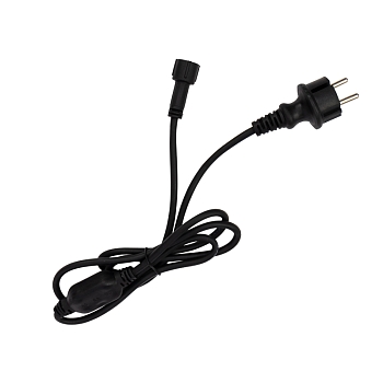 Гирлянда светодиодная Мультишарики Ø17,5мм 10м 80 LED RGB черный каучук IP67 быстрая смена цвета 230В NEON-NIGHT