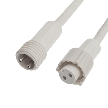 Гирлянда светодиодная Занавес 2х1,5м 360 LED СИНИЙ белый КАУЧУК IP67 постоянное свечение 230В блок в комплекте NEON-NIGHT