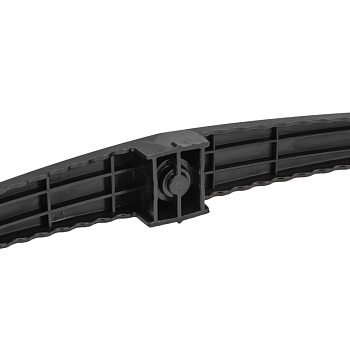 Держатель кабеля для прямого монтажа двусторонний черный, 240мм (20шт/уп) REXANT