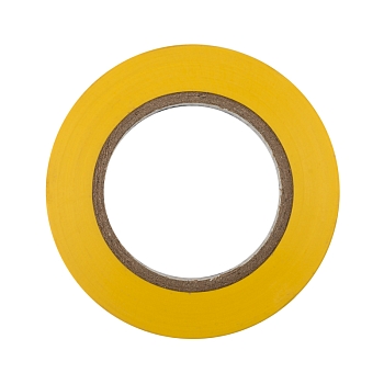 Изолента ПВХ REXANT 15 мм х 20 м, желтая, упаковка 10 роликов