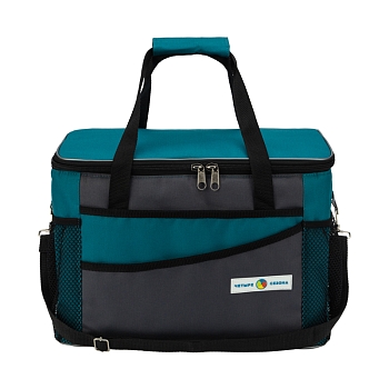 Сумка-холодильник (термосумка) 20л, 2 слоя утепления ЧЕТЫРЕ СЕЗОНА