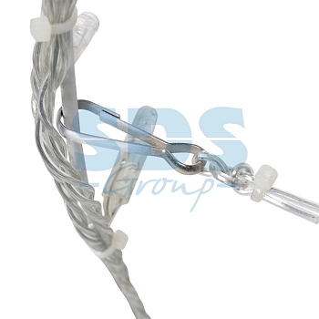 Шар светодиодный 230V, диаметр 50 см, 200 светодиодов, эффект мерцания, цвет белый NEON-NIGHT