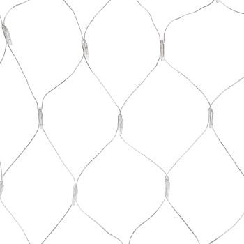 Гирлянда светодиодная Сеть треугольная 1,5х2х2м 136 LED МУЛЬТИ прозрачный ПВХ IP65 свечение с динамикой 230В контроллер в комплекте NEON-NIGHT