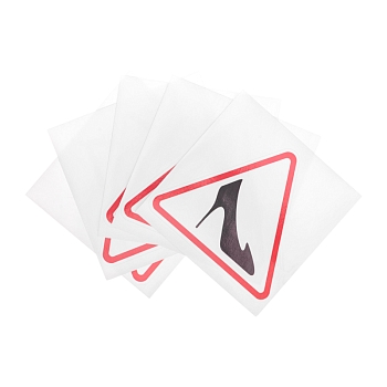 Наклейка  автомобильная "Дама за рулем" 150*150 мм REXANT