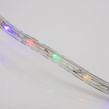 Дюралайт LED, свечение с динамикой (3W), 24 LED/м, МУЛЬТИ (RYGB), 14м