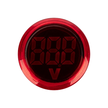 Индикатор значения напряжения красный VD22 70-500 В