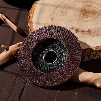 Круг лепестковый торцевой, P80, 115х22,2мм KRANZ