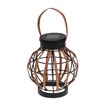 Светильник садовый Бамбук, 18см, 3000К, встроенный аккумулятор, солнечная панель, коллекция Бали REXANT