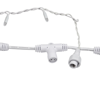 Гирлянда светодиодная Занавес 2х3м 600 LED БЕЛЫЙ белый ПВХ IP65 постоянное свечение 230В нужен блок 303-500-1 NEON-NIGHT