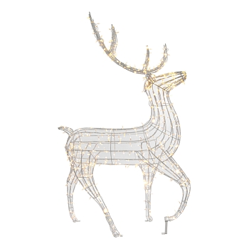 Фигура объемная Олень 115х195 см, 528 LED, IP65, цвет свечения теплый белый NEON-NIGHT