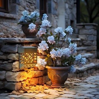 Светильник садовый Ковэнт, 3000К/RGB, встроенный аккумулятор, солнечная панель, коллекция Лондон REXANT