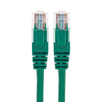 Патч-корд U/UTP, CAT 5e, RJ45-RJ45, 26AWG, LSZH, зеленый, 1м REXANT