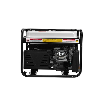 Генератор бензиновый KR5500EA, 5,5кВт, 230В, 25л, коннектор автоматики, электростартер KRANZ