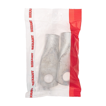 Наконечник медный луженый ТМЛ 185–16–21 (185мм² - Ø16мм) ГОСТ 7386-80 (в упак. 2 шт.) REXANT