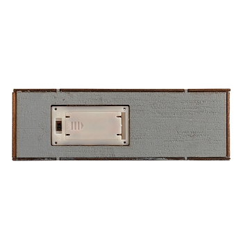 Деревянная фигурка с подсветкой Елочка 20х6,5х29 см