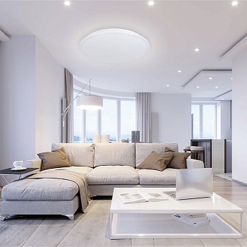 Светильник настенно-потолочный Thalassa LED 72 Вт 2700-6500 К управление с пульта и выключателя, диммирование, встроенный ночник Extra REXANT