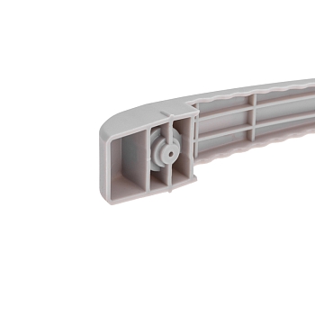 Держатель кабеля для прямого монтажа односторонний серый, 140мм (20шт/уп) REXANT