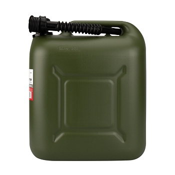 Канистра для ГСМ и технических жидкостей, вертикальная, 20л, пластиковая, усиленная REXANT