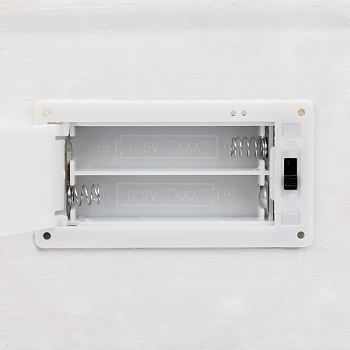 Керамическая фигурка Дед Мороз в санях 30,5х12,2х17,2 см