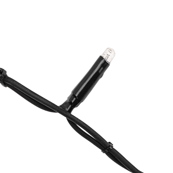 Гирлянда светодиодная Занавес 2х3м 760 LED БЕЛЫЙ черный КАУЧУК IP67 постоянное свечение 230В блок в комплекте NEON-NIGHT