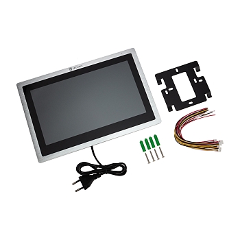 Цветной монитор  видеодомофона 10,1" формата AHD(1080P), с сенсорным экраном, детектором движения, функцией фото- и видеозаписи (модель AC-440)