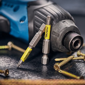 Бита для шуруповерта Torx T20х50 мм (2 шт./уп.) Kranz