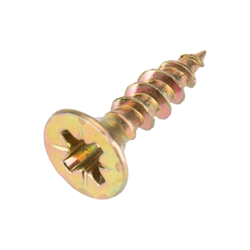 Саморез универсальный 4,0х16 мм, желтый цинк, пакет (1000 шт/уп) KRANZ