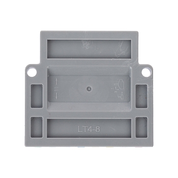 Клемма СМК 4х2 проходная разветвительная 4 полюса, с монтажной площадкой (1 ввод, 2 вывода на полюс) (20 шт/уп) REXANT