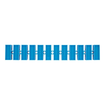 Клеммная винтовая колодка KВ-40 25-40, ток 100 A, полипропилен синий REXANT (10 шт./уп.)
