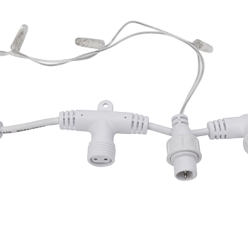 Гирлянда светодиодная Занавес 2х3м 448 LED БЕЛЫЙ прозрачный ПВХ IP65 постоянное свечение 230В нужен блок 303-500-1 NEON-NIGHT