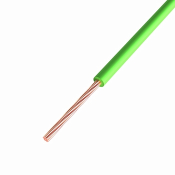 Провод ПГВА 1х0,75мм², Cu, зеленый, бухта 200м REXANT