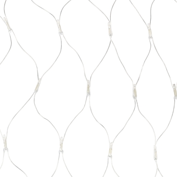 Гирлянда светодиодная Сеть 2х1,5м 288 LED ТЕПЛЫЙ БЕЛЫЙ прозрачный ПВХ IP65 свечение с динамикой 230В блок в комплекте NEON-NIGHT