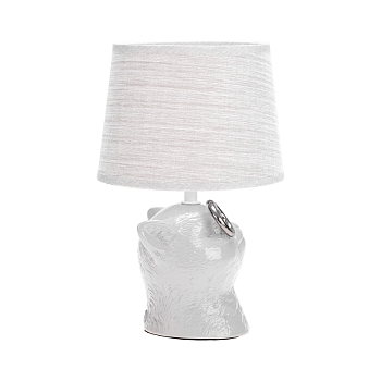 Светильник декоративный "Кот в очках", цоколь Е14, 40Вт, белый REXANT