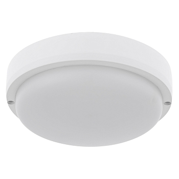 Светильник ЖКХ LED пылевлагозащищенный круг IP65 8Вт 760Лм 6500K с микроволновым датчиком движения REXANT