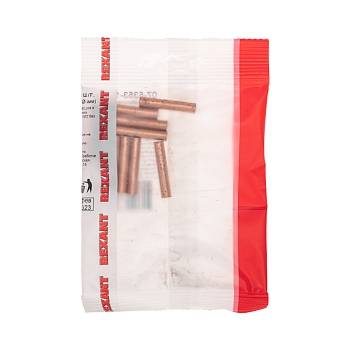 Гильза медная ГМ 6-4 (6мм² - Ø4мм) (в упак. 10 шт.) REXANT