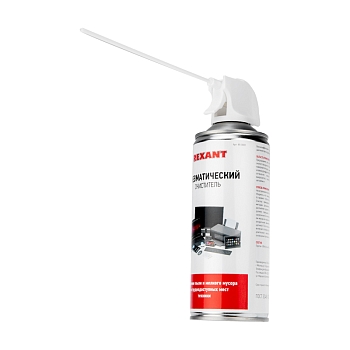 Пневматический очиститель (Сжатый воздух) DUST OFF, 520мл (400мл), аэрозоль REXANT