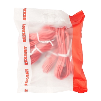 Набор автопровода «Ассорти» 0,50х5м/0,75х5м/1х3м/1,50х3м/2,50х2м, цвет провода красный REXANT