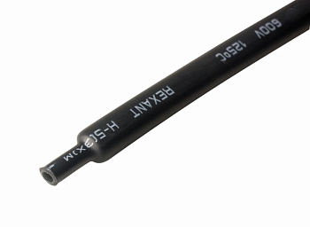 Трубка термоусаживаемая СТТК (3:1) двустенная клеевая 12,0/4,0мм, черная, упаковка 10 шт. по 1м REXANT