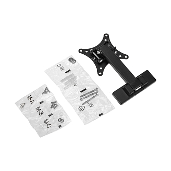 Кронштейн для телевизора 13"-27", наклонно-поворотный, 1 колено, серия HOME REXANT