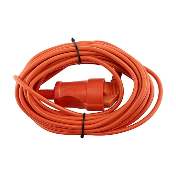Удлинитель-шнур PROconnect ПВС 3х0.75, 10 м, с/з, 6 А, 1300 Вт, IP44, оранжевый (Сделано в России)